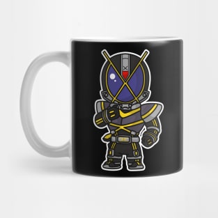 Kamen Rider Kaixa Chibi Style Kawaii Mug